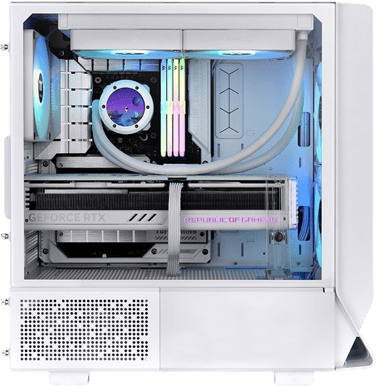 Thermaltake Ceres 330 TG ARGB Vit