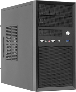 Chieftec CT-01B-350GPB Kontorschassi