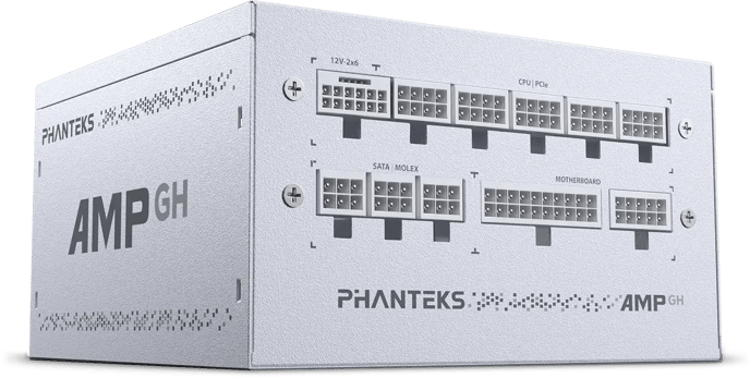 Phanteks AMP GH 750W Gold Vit ATX 3.1