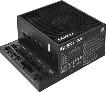 Lian Li EDGE Platinum Svart 1000W