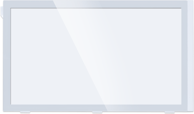 Lian Li Sidopanel I Glas Vit A3 mATX