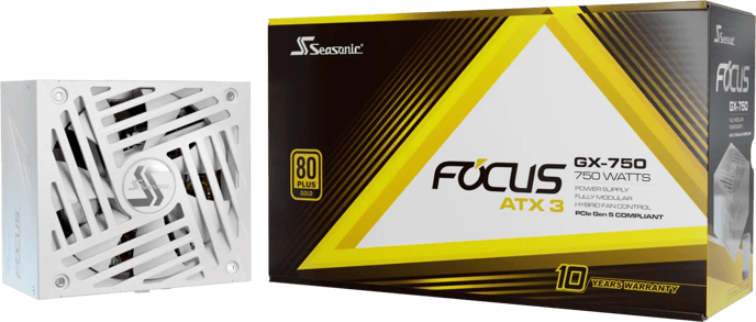 Seasonic Focus GX 750W ATX 3.1 Vit