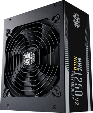 Cooler Master MWE 1250W V2 ATX 3.1 Svart