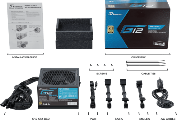 Seasonic G12-GM 850W