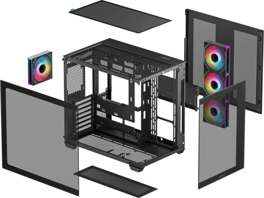 DeepCool CG530 4F Svart
