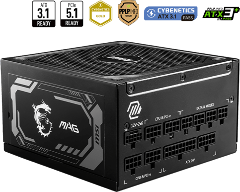 MSI MAG A1250GL PCIE5 1250W