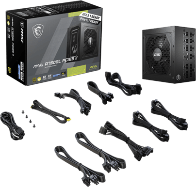 MSI MAG A750GL PCIE5 II 750W