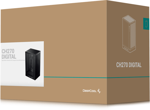 DeepCool CH270 Digital Svart