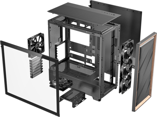 Antec Flux Svart
