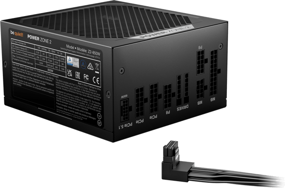 be quiet! Power Zone 2 850W 80+ Platinum ATX 3.1