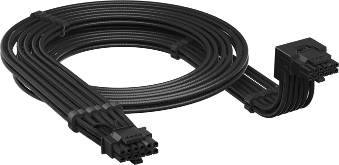 Corsair 90° 12V-2x6 Style B