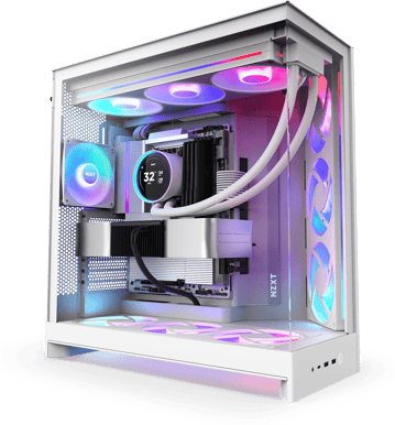 NZXT H9 Flow RGB 2025 Vit