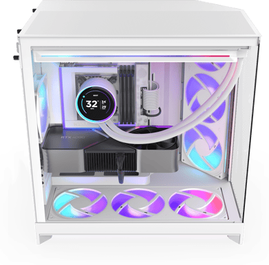 NZXT H9 Flow RGB+ 2025 Vit