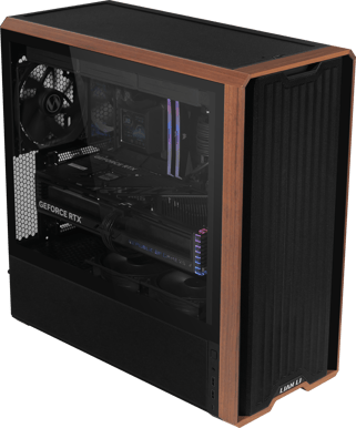 Lian Li Lancool 217 Svart