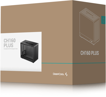 DeepCool CH160 Plus Svart