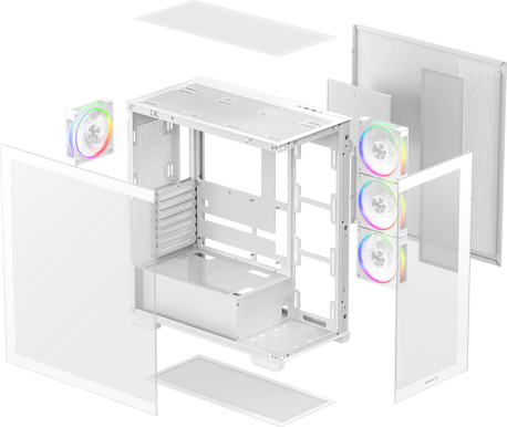 DeepCool CG580 4F V2 Vit
