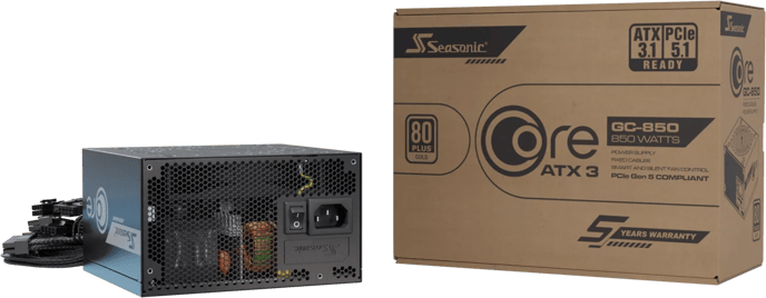 Seasonic Core GC 850W ATX3.1