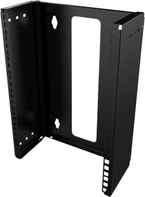 Lanview by Logon 10'' 8U Rack Open Frame Wallmount