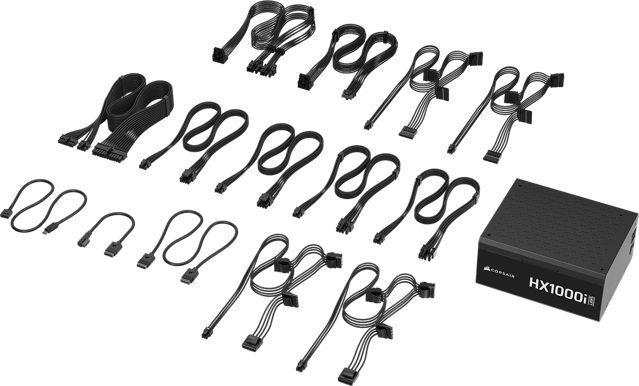 Corsair HX1000i Shift 1000W Svart