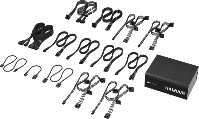 Corsair HX1200i Shift 1200W Svart