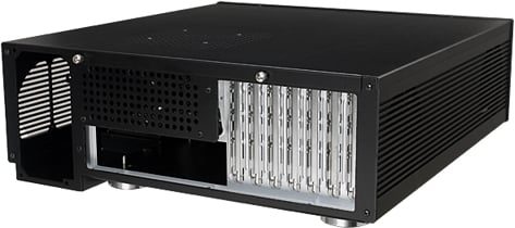 Zalman HD135 ATX HTPC Svart, utan nätdel