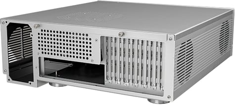 Zalman HD135 ATX HTPC Silver, utan nätdel