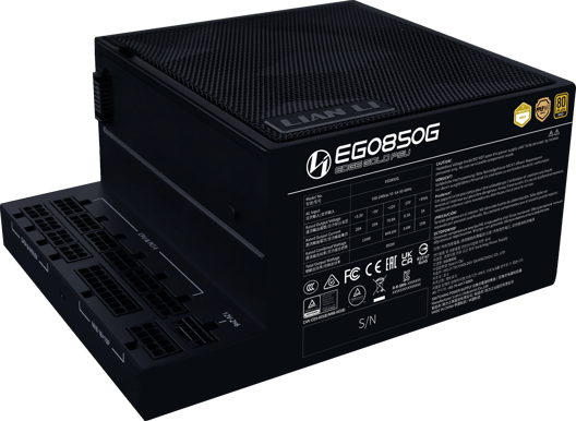 Lian Li Edge Gold 850W Svart