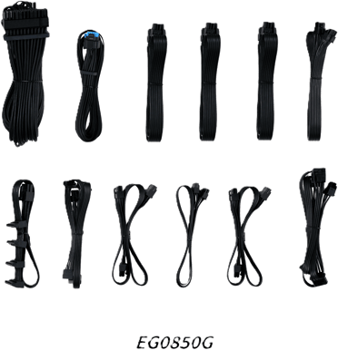 Lian Li Edge Gold 850W Svart