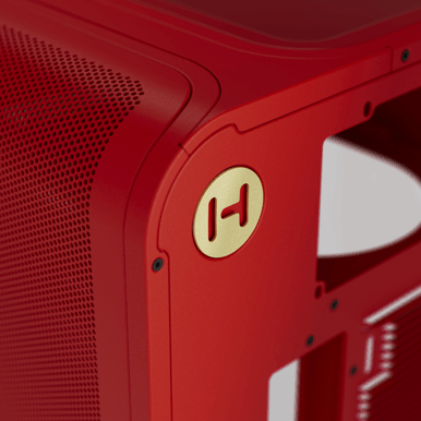 Hyte X50 Tempered Glass Wild Cherry/Red