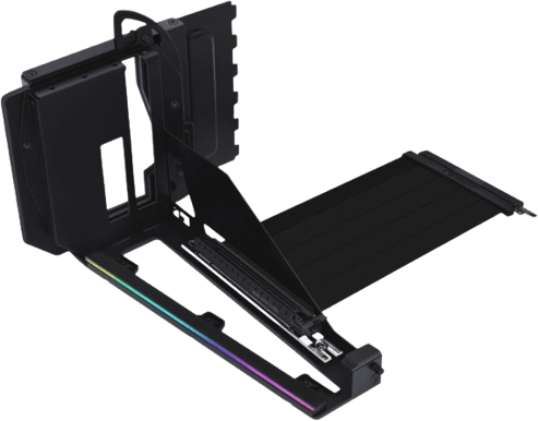 Lian Li Universal 4-slots Vertikalt GPU-kit PCIe 5.0 V3 Svart