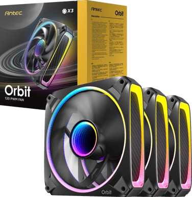Antec Orbit 120 ARGB 3-pack