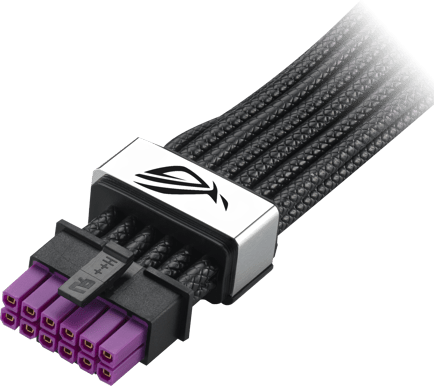 ASUS ROG Equalizer 12V-2x6 PCIe 5.1 ATX 3.1 Svart
