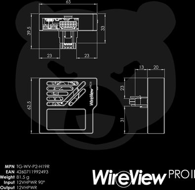 Thermal Grizzly WireView Pro II GPU 12V-2x6 Reverse