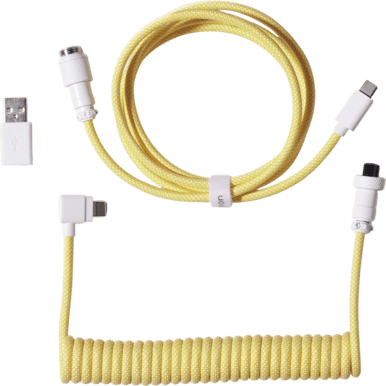 Keychron Coiled Aviator Cable 8K Gul