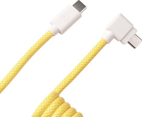 Keychron Coiled Aviator Cable 8K Gul