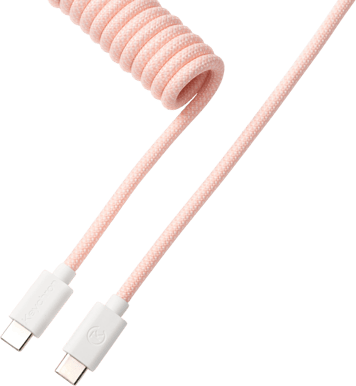 Keychron Coiled Aviator Cable 8K Rak Rosa
