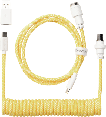 Keychron Coiled Aviator Cable 8K Rak Gul