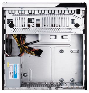 Antec Minuet 350 Svart/Silver