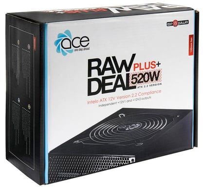 Ace RawDeal Plus 520W + Rubber Frame