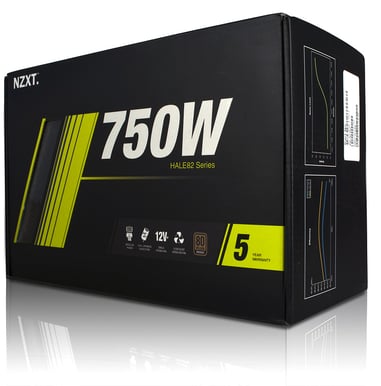 NZXT HALE82 750W 80+ Bronze Modulär