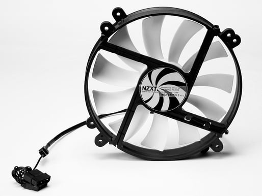 NZXT FS-200 200mm LED Orange