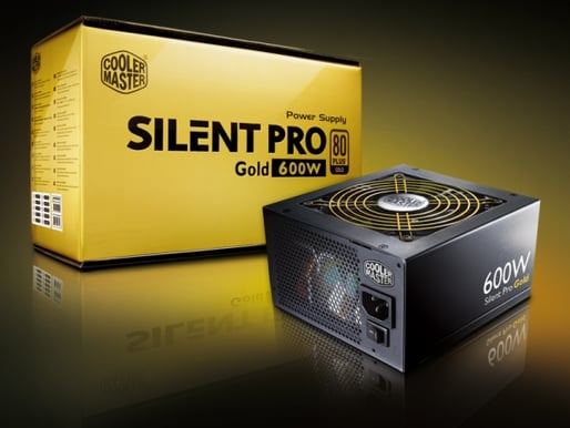 Cooler Master Silent Pro 600W 80+ Gold Modulär