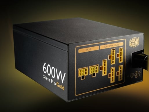Cooler Master Silent Pro 600W 80+ Gold Modulär