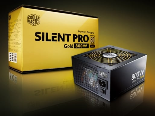Cooler Master Silent Pro 800W 80+ Gold Modulär
