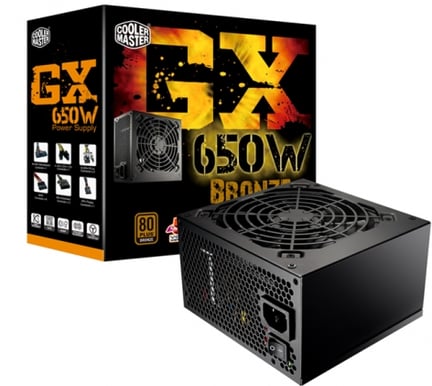 Cooler Master GX 650W 80+ Bronze