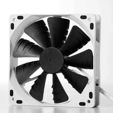 Phanteks PH-F120S-WT 120mm Svart/Vit