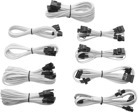 Corsair AX850/750/650 sleeved cables, Vita