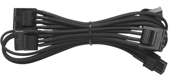 Corsair Sleeved cables, Svart