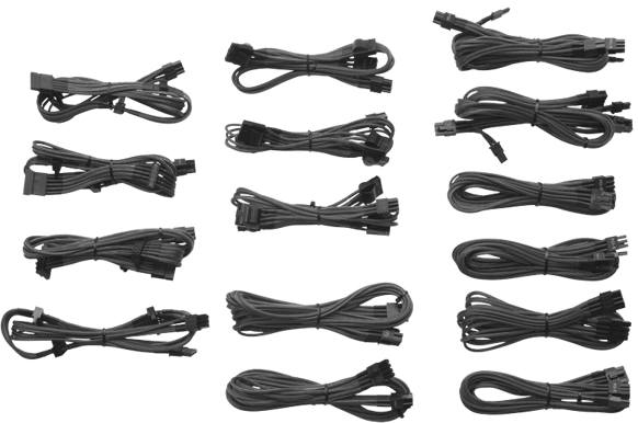 Corsair Sleeved cables, Metal