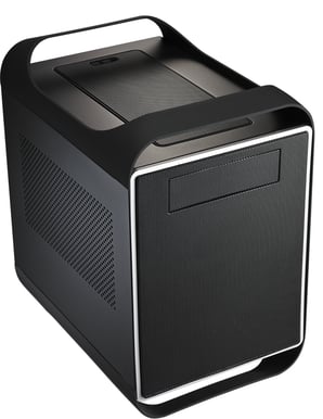 Front till BitFenix Prodigy, Mesh, svart/silver
